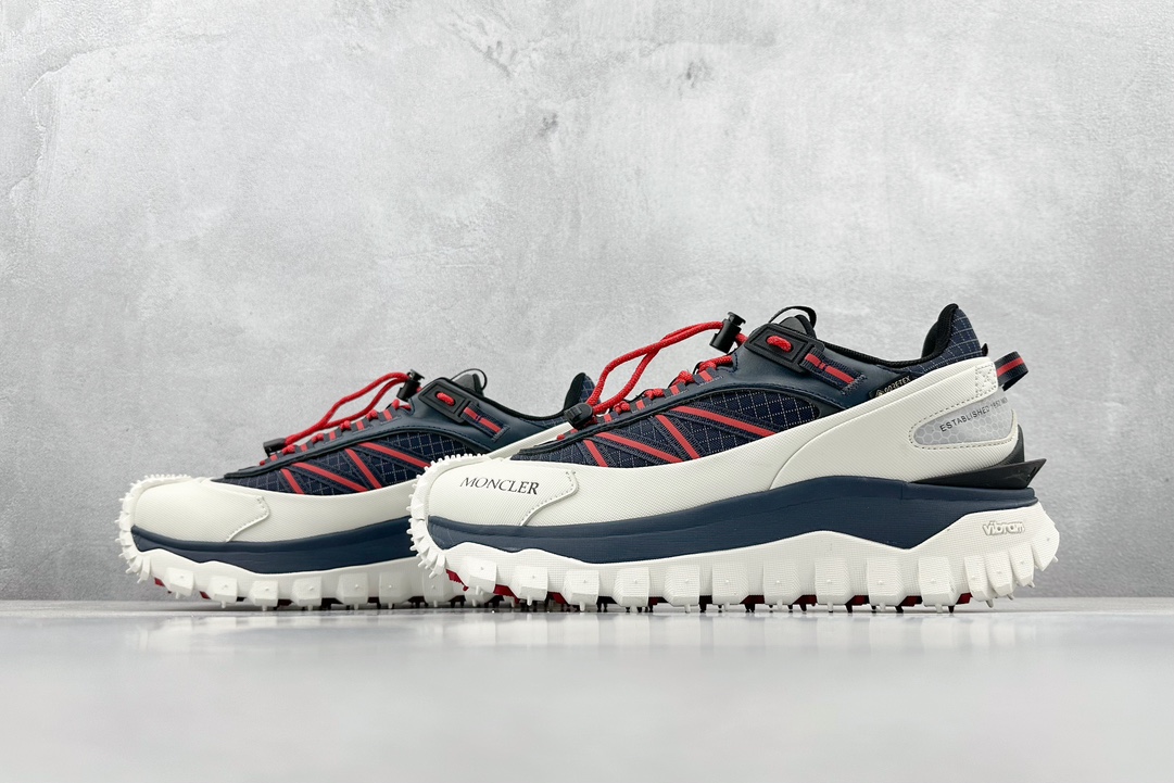 OK Moncler Trailgrip Gore-Tex Moncler off-road travel series low-top thick-soled lightweight outdoor mountaineering sports shoes