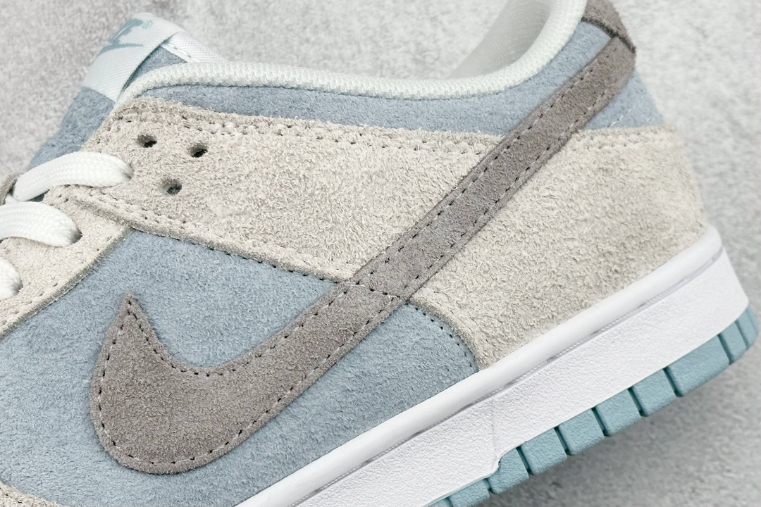 BF Nike SB Dunk Low Suede Gray Blue Dunk Series Low-top Classic All-match Casual Sports Shoes DD9963-100