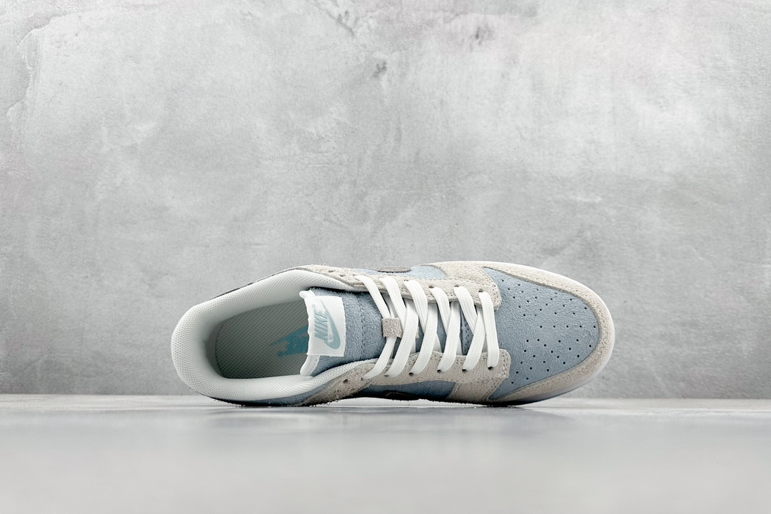 BF Nike SB Dunk Low Suede Gray Blue Dunk Series Low-top Classic All-match Casual Sports Shoes DD9963-100