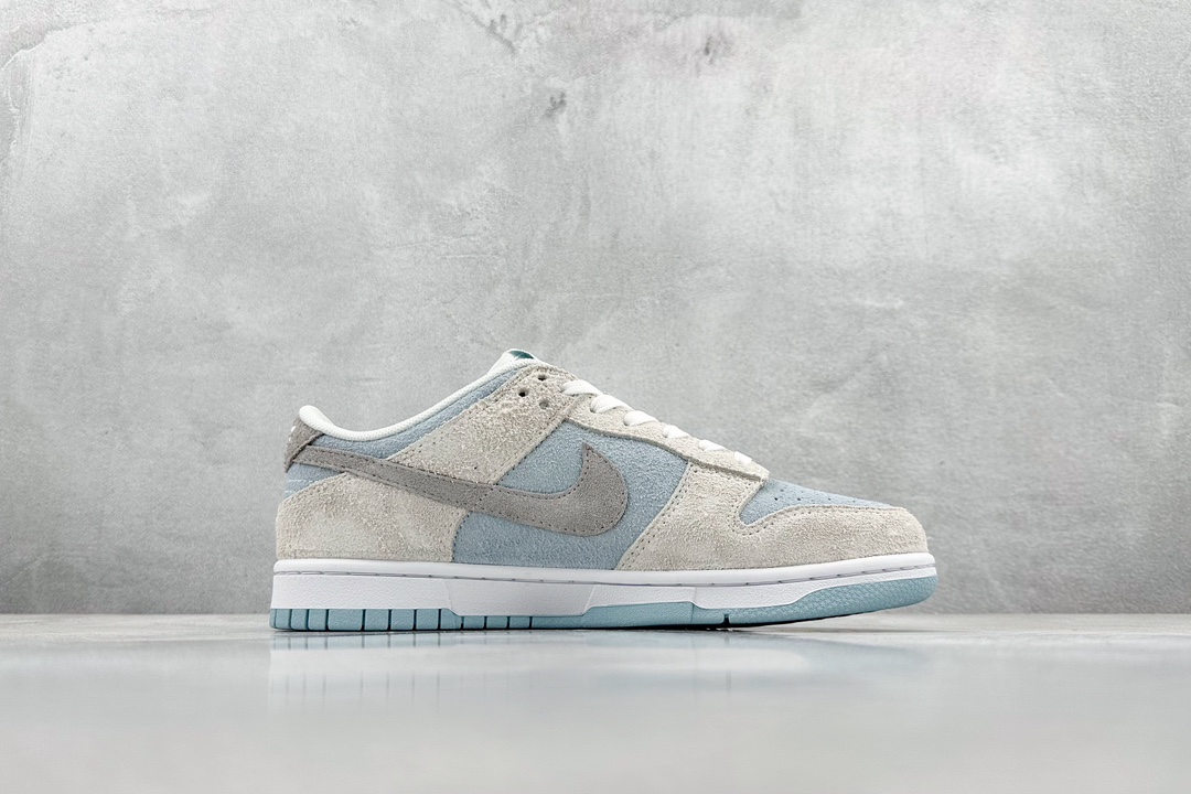 BF Nike SB Dunk Low Suede Gray Blue Dunk Series Low-top Classic All-match Casual Sports Shoes DD9963-100