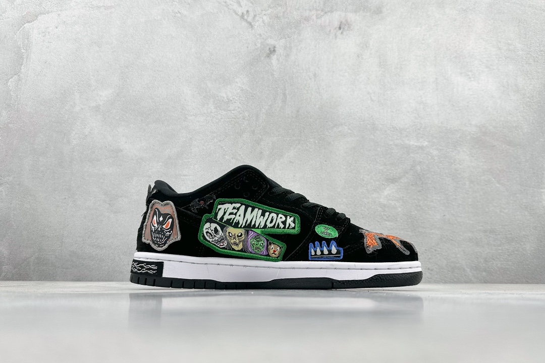 Nike SB Dunk Low SUP Halloween Skateboard Shoes DQ4488-001