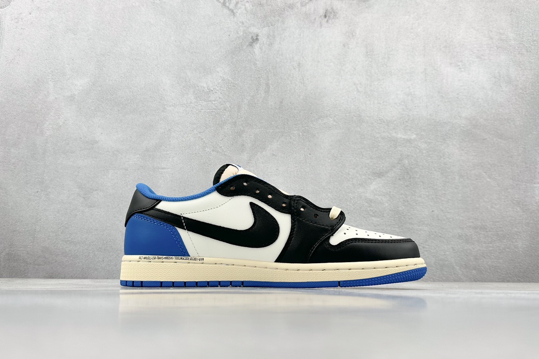 F Travis Scott x Fragment x Air Jordan AJ1 Low OG SP 三方联名闪电倒钩低帮 DM7866-140