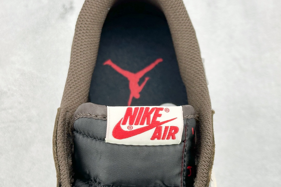 F Travis Scott x Fragment x Air Jordan AJ1 Low OG SP 三方联名闪电倒钩低帮 CQ4277-001