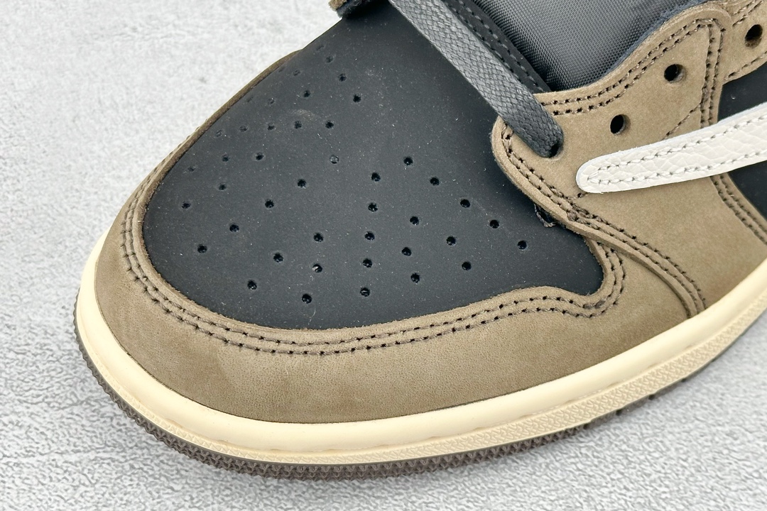 F Travis Scott x Fragment x Air Jordan AJ1 Low OG SP 三方联名闪电倒钩低帮 CQ4277-001