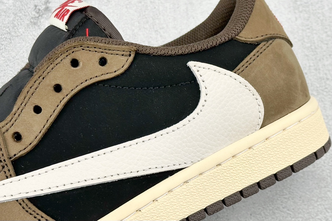 F Travis Scott x Fragment x Air Jordan AJ1 Low OG SP 三方联名闪电倒钩低帮 CQ4277-001