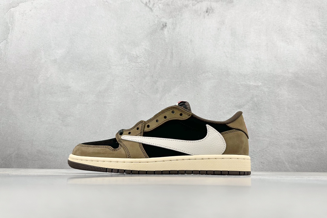 F Travis Scott x Fragment x Air Jordan AJ1 Low OG SP 三方联名闪电倒钩低帮 CQ4277-001