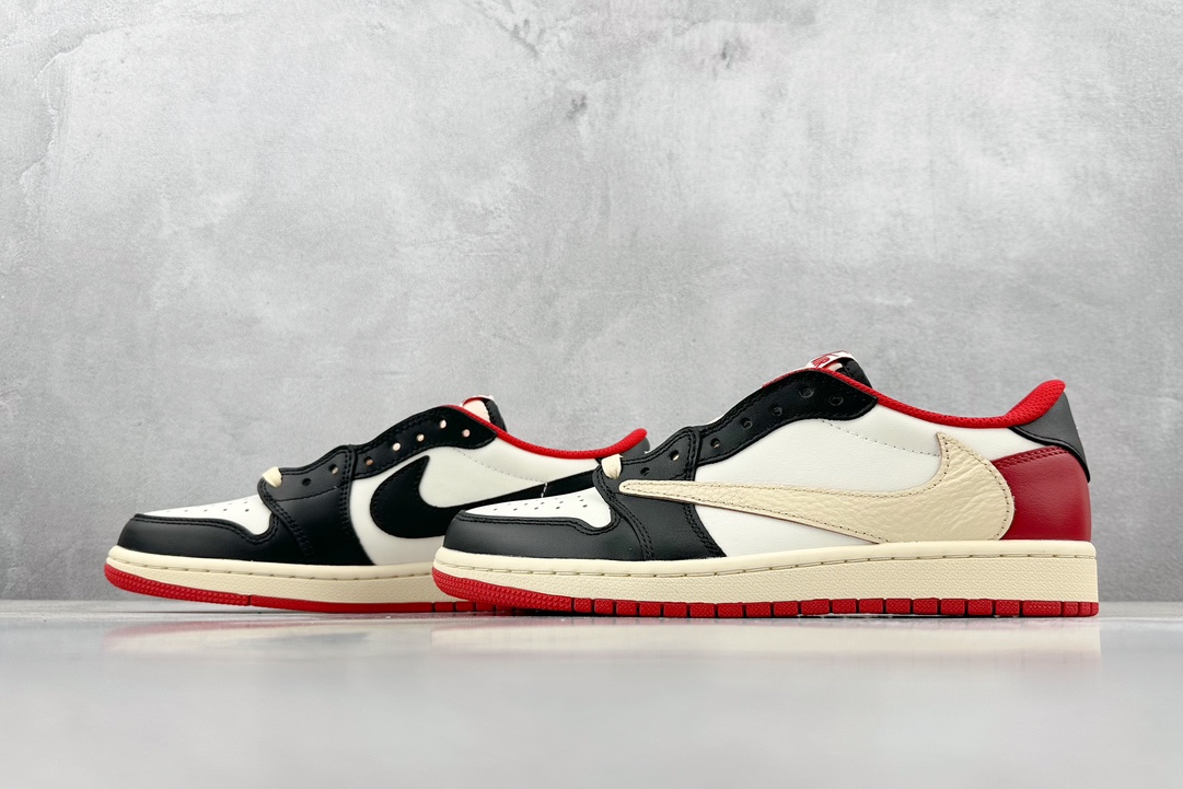 260 F Travis Scott x Fragment x Air Jordan AJ1 Low OG SP 三方联名闪电倒钩低帮  DM7866-166