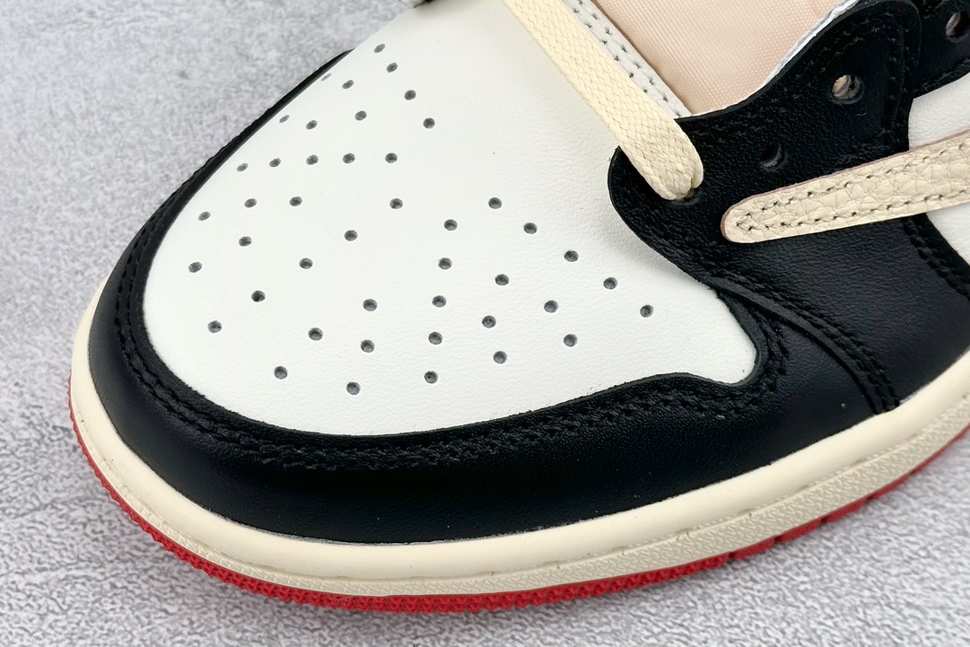 260 F Travis Scott x Fragment x Air Jordan AJ1 Low OG SP 三方联名闪电倒钩低帮  DM7866-166