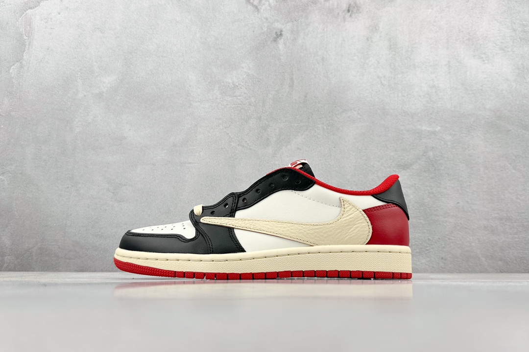 260 F Travis Scott x Fragment x Air Jordan AJ1 Low OG SP 三方联名闪电倒钩低帮  DM7866-166