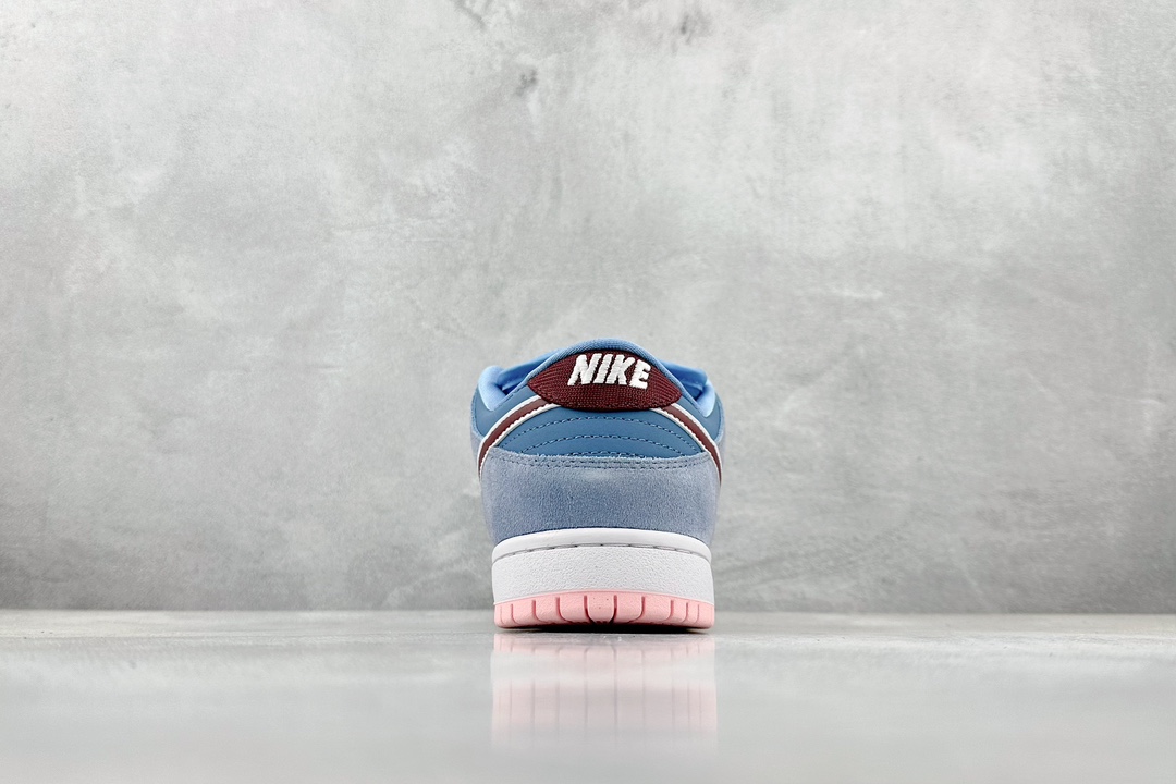 D NIKE SB Dunk Low PRM Blue Phillies Bubble Gum DQ4040-400