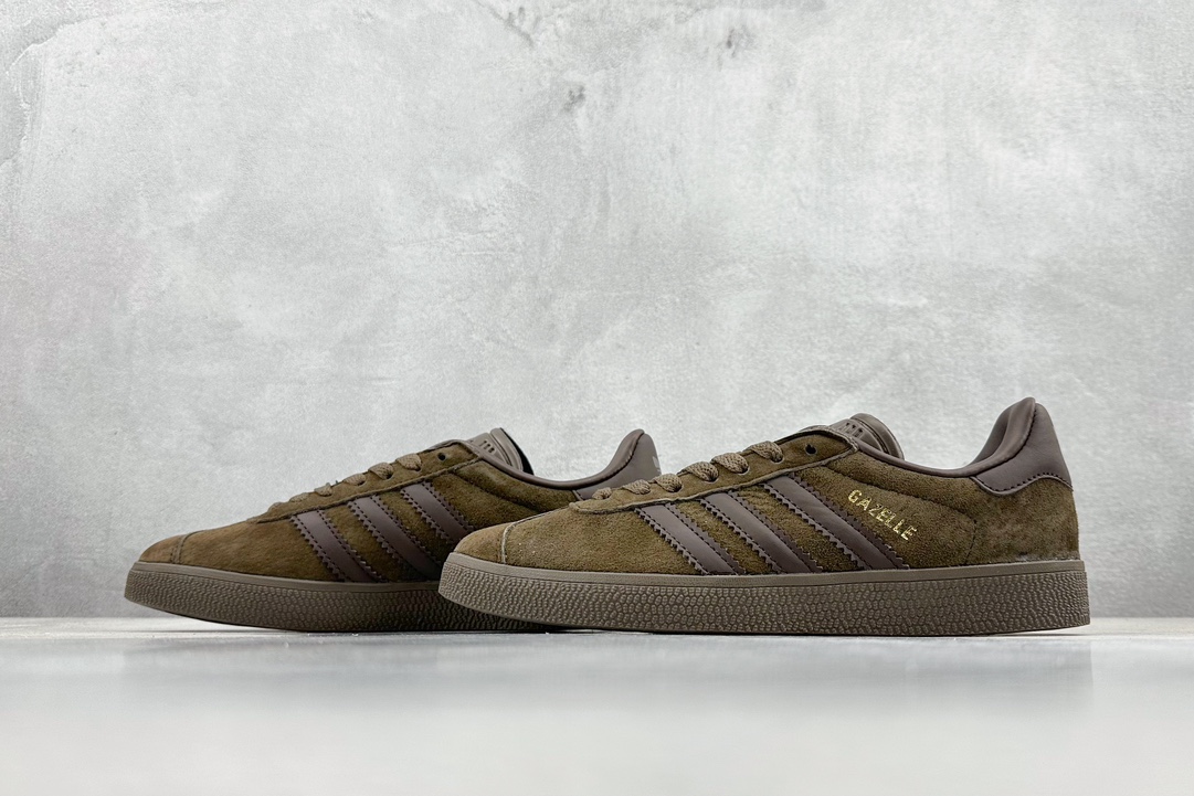 YH adidas Originals Gazelle INdoor clover casual non-slip wear-resistant low-top shoes IG4989