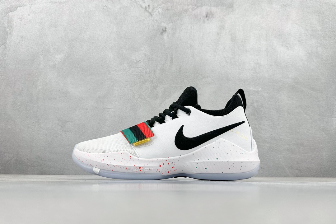 纯原 Nike Paul George PG1 保罗乔治一代签名篮球鞋 白金 911082-100