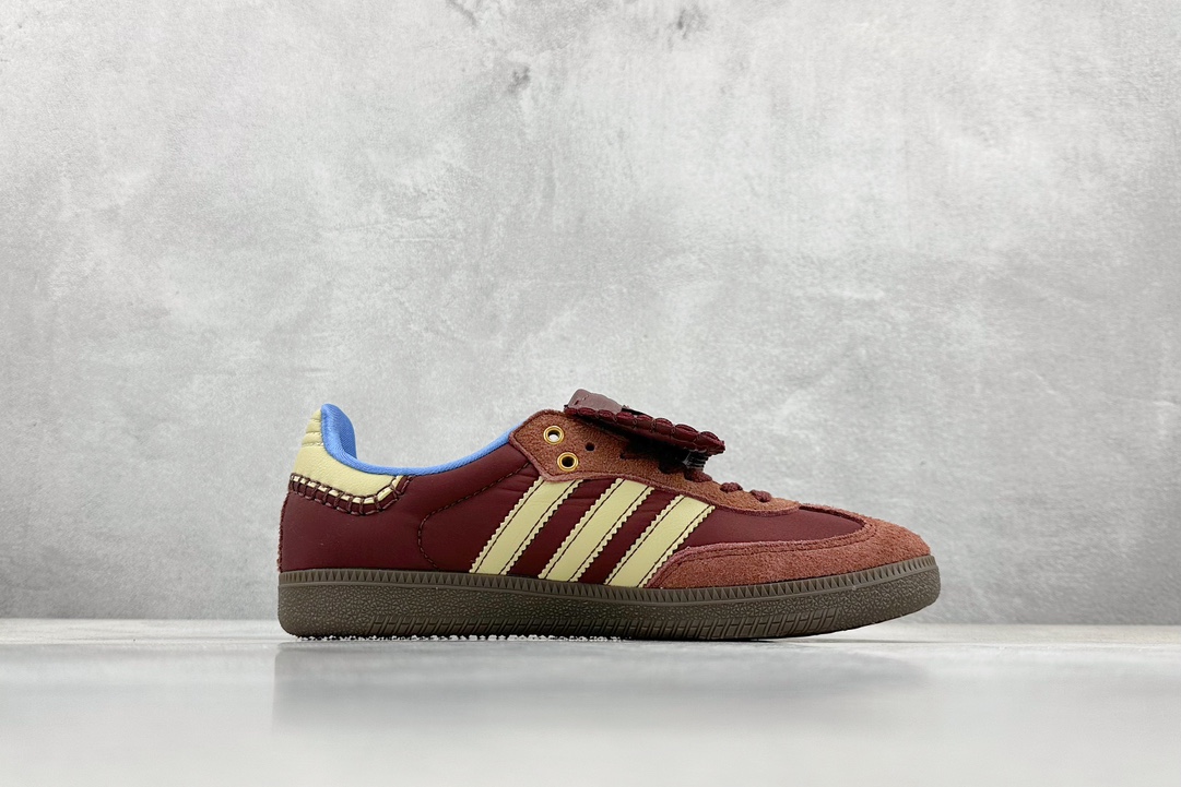 Adidas WB NYLON SAMBA retro single product retro samba shoes IE0579