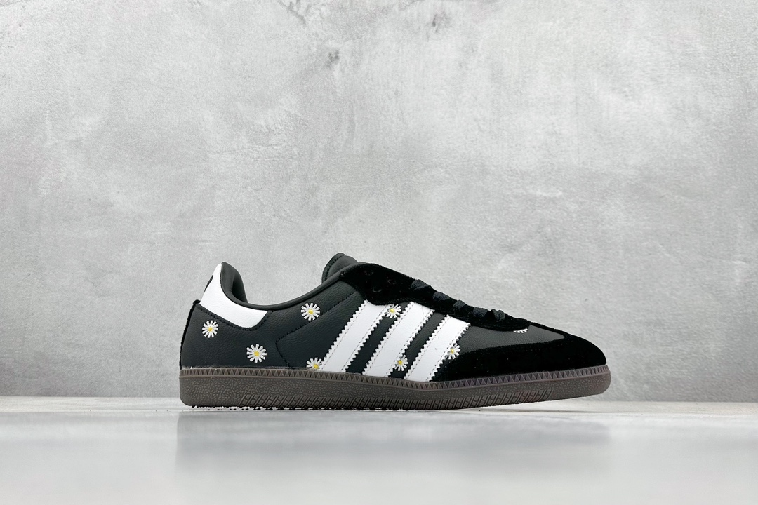 YH Adidas Original SambaO Classic Black Brown HO3848