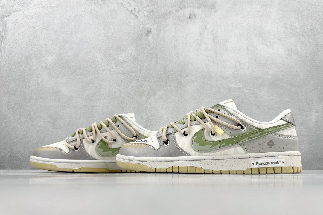 Nike SB Dunk Low 熊猫恶作剧 浪潮 灰绿 DV0833-100