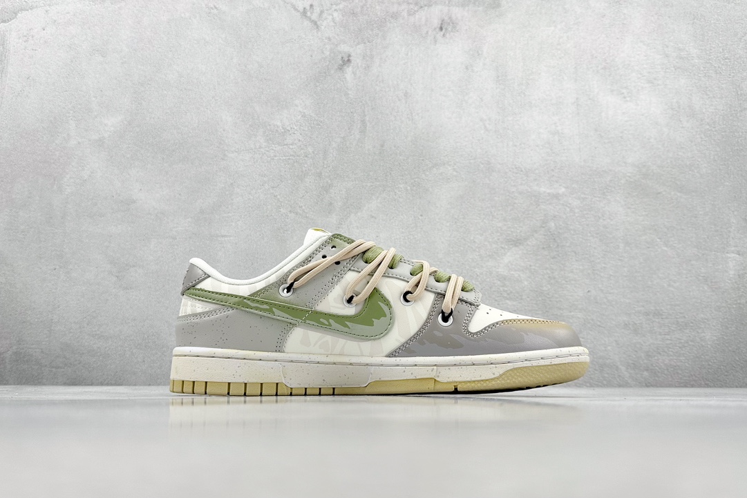 Nike SB Dunk Low 熊猫恶作剧 浪潮 灰绿 DV0833-100