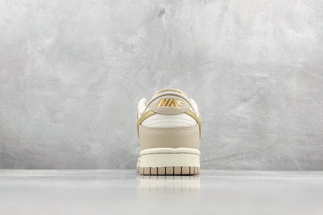 BF Nike Dunk Low ”Gold Swoosh” Milk Tea Gold Hook DX5930-001