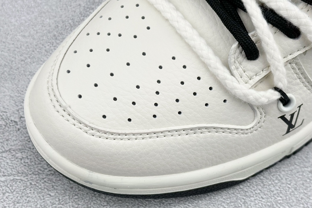 Nike SB Dunk Low LV联名-黑暴力熊 周年高端定制 低帮休闲板鞋 FC1688-135