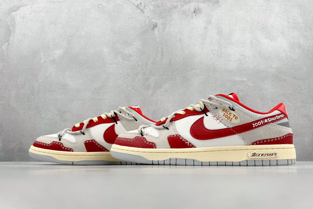 D Nike Dunk Low SB联名 解构绑带滑板鞋 FJ5429-133