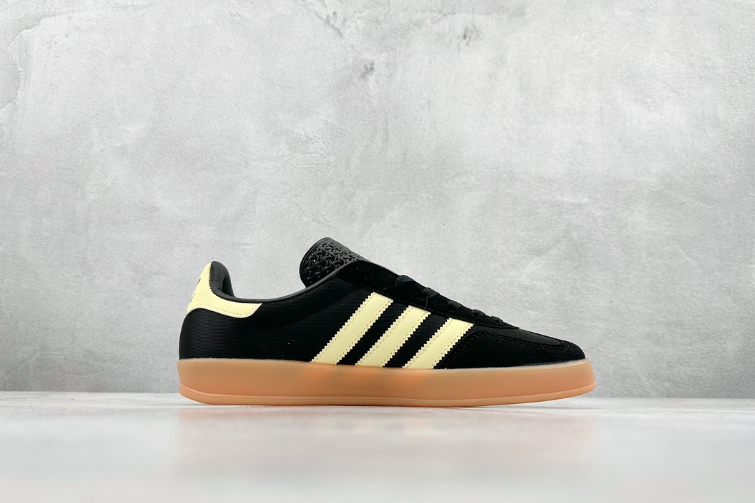 YH adidas originals Gazelle Indoor version in black IG4999