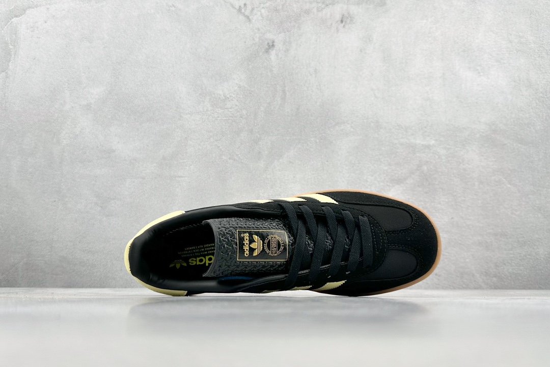 YH adidas originals Gazelle Indoor version in black IG4999