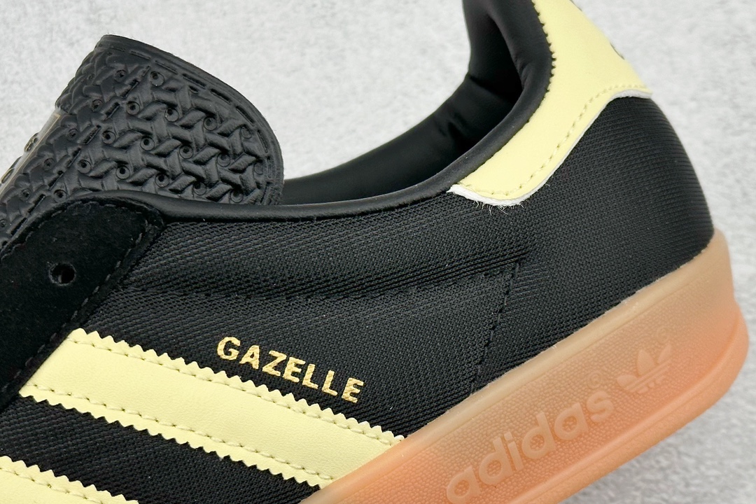 YH adidas originals Gazelle Indoor version in black IG4999