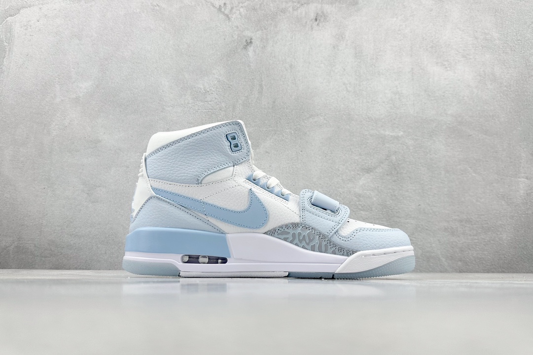 The strongest 312 Air Jordan Legacy AJ312 High high-top retro basketball shoes North Carolina Blue FV8118-141