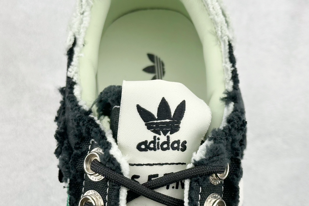 YH Adidas adidas Campus 80S x SONG FOR THE MUTE latest joint retro destruction craft canvas shoes ID4791