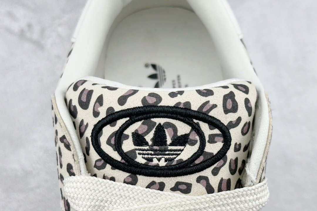 RAP adidas Originals Campus 00S leopard print beige retro casual non-slip wear-resistant low-top sneakers ID7041