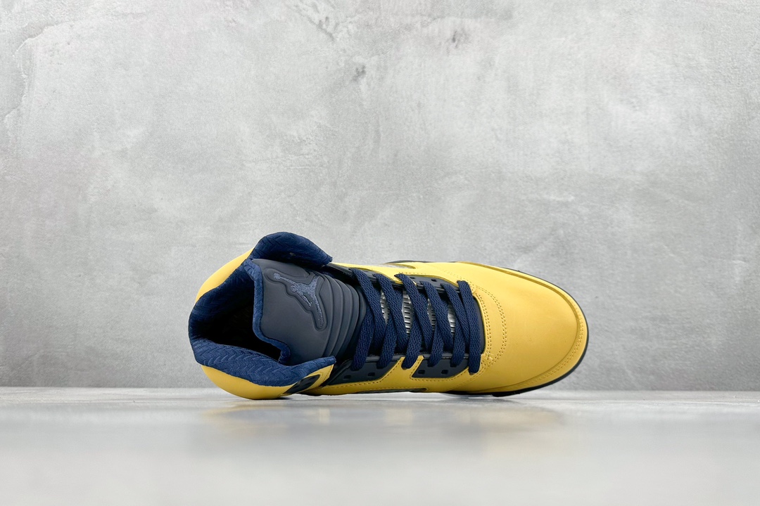 Kw Air Jordan AJ5 Retro Michigan Yellow CQ9541-704