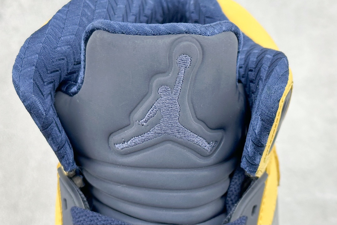 Kw Air Jordan AJ5 Retro Michigan Yellow CQ9541-704