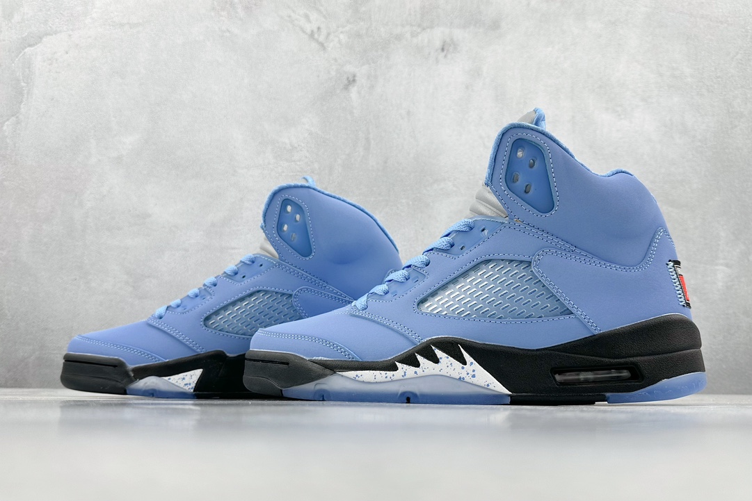 Kw Air Jordan AJ5 Retro North Carolina Blue DV1310-401