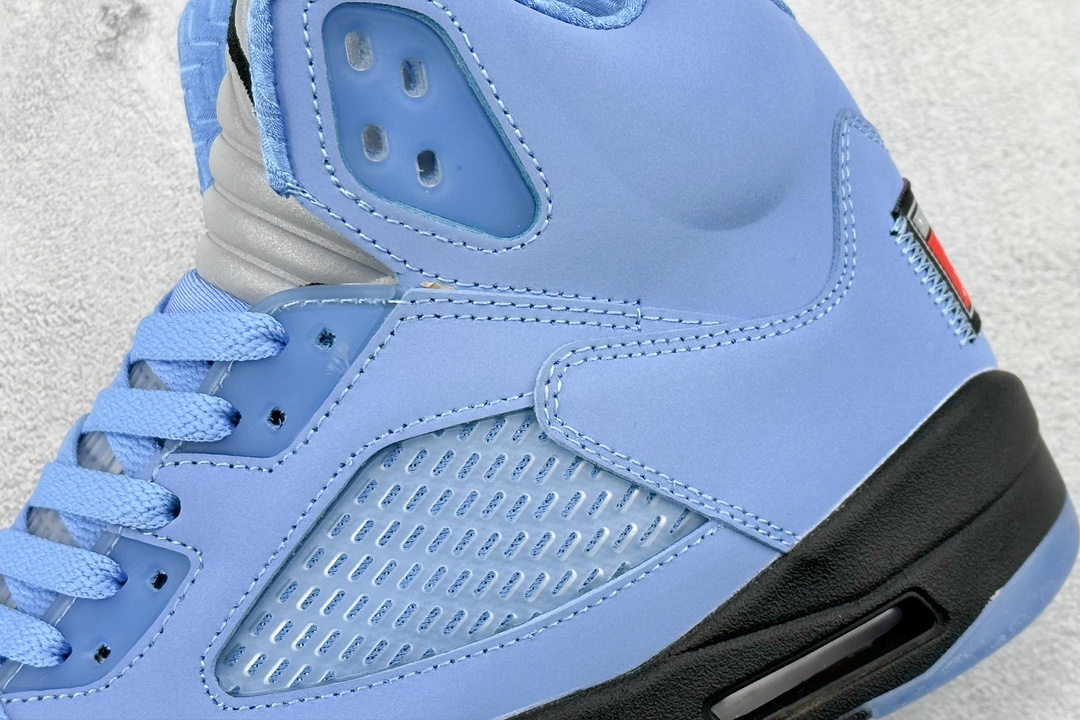 Kw Air Jordan AJ5 Retro North Carolina Blue DV1310-401