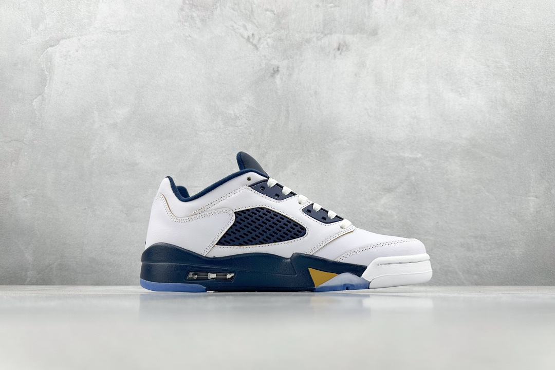 Kw Air Jordan AJ5 Retro White Blue 819171-135