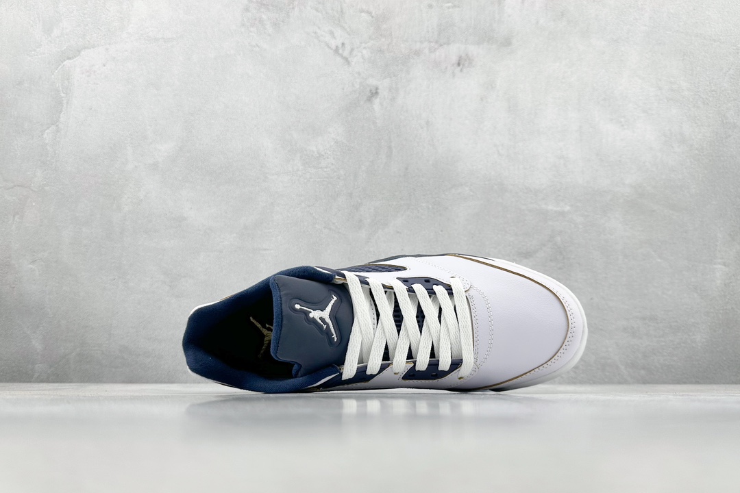 Kw Air Jordan AJ5 Retro White Blue 819171-135