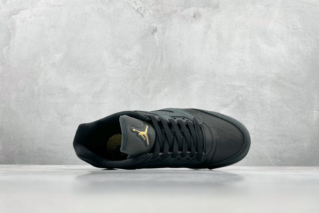 Kw Air Jordan AJ5 Retro Black Gold DJ1094-001