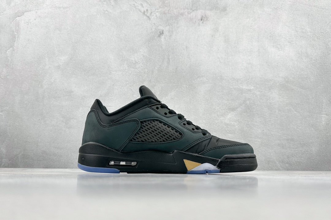 260 Kw Air Jordan AJ5 Retro 黑金 DJ1094-001