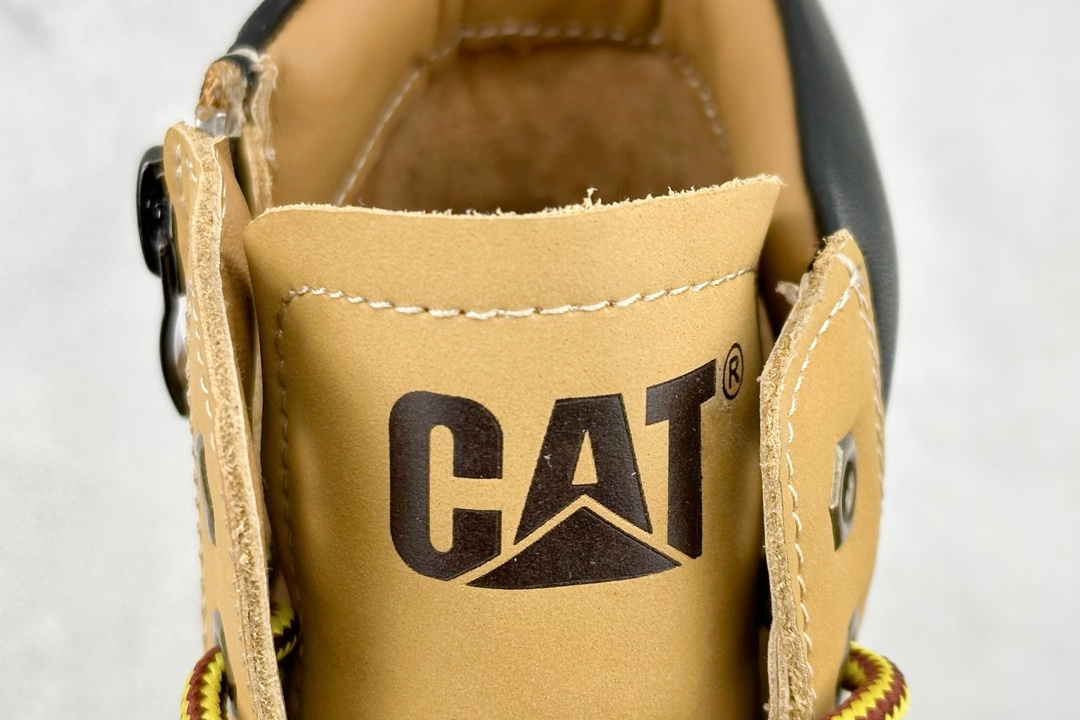 S pure original CAT Carter outdoor workwear light bottom mid-cut leisure yellow boots series