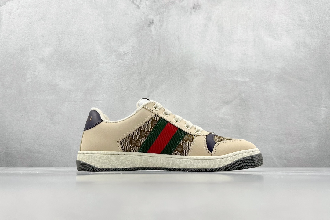 Gucci Distressed Screener sneaker series