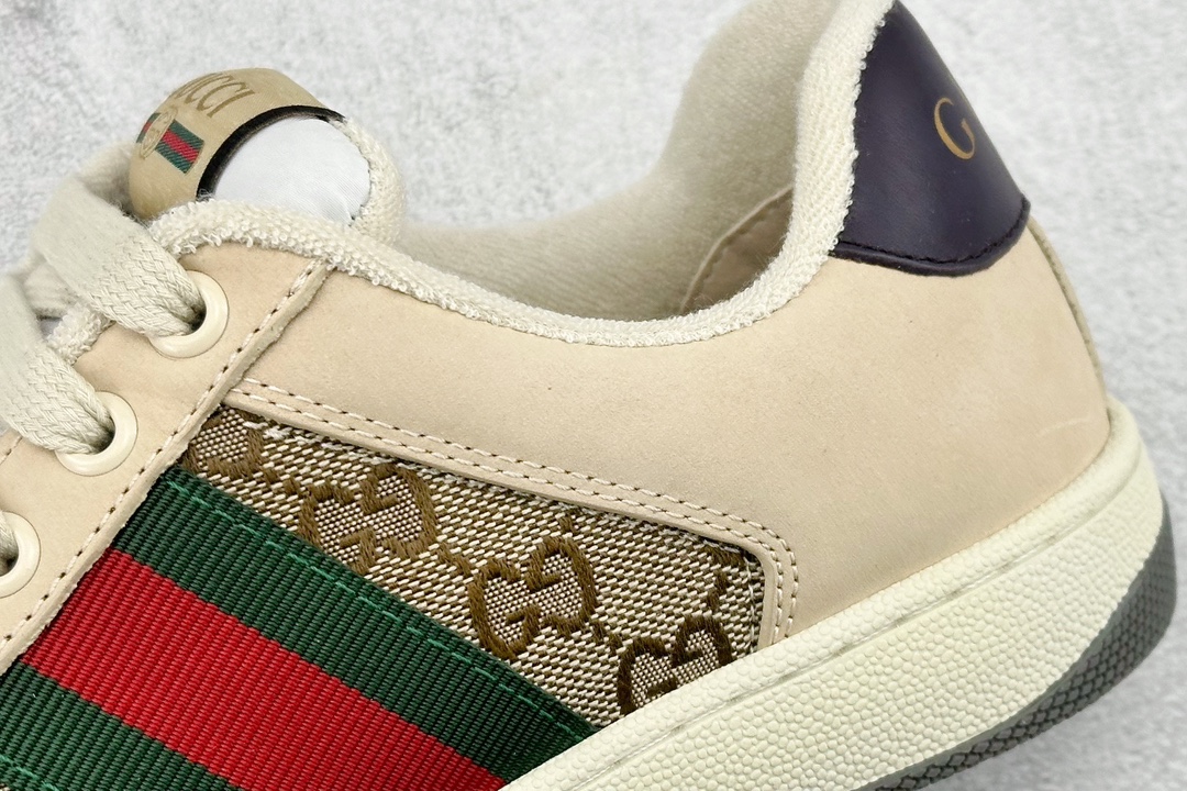 Gucci Distressed Screener sneaker series