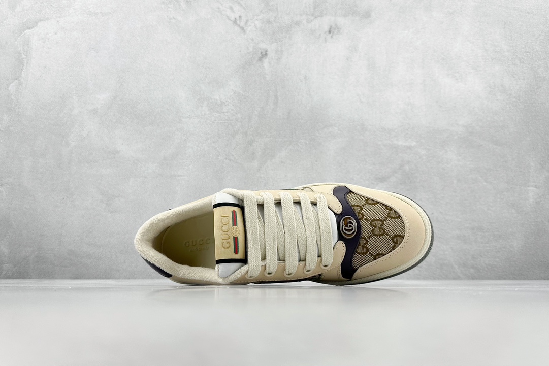 Gucci Distressed Screener sneaker series