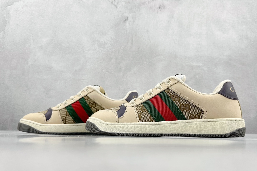 Gucci Distressed Screener sneaker series