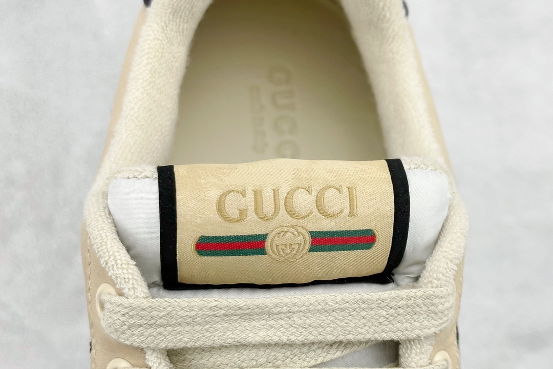 Gucci Distressed Screener sneaker series