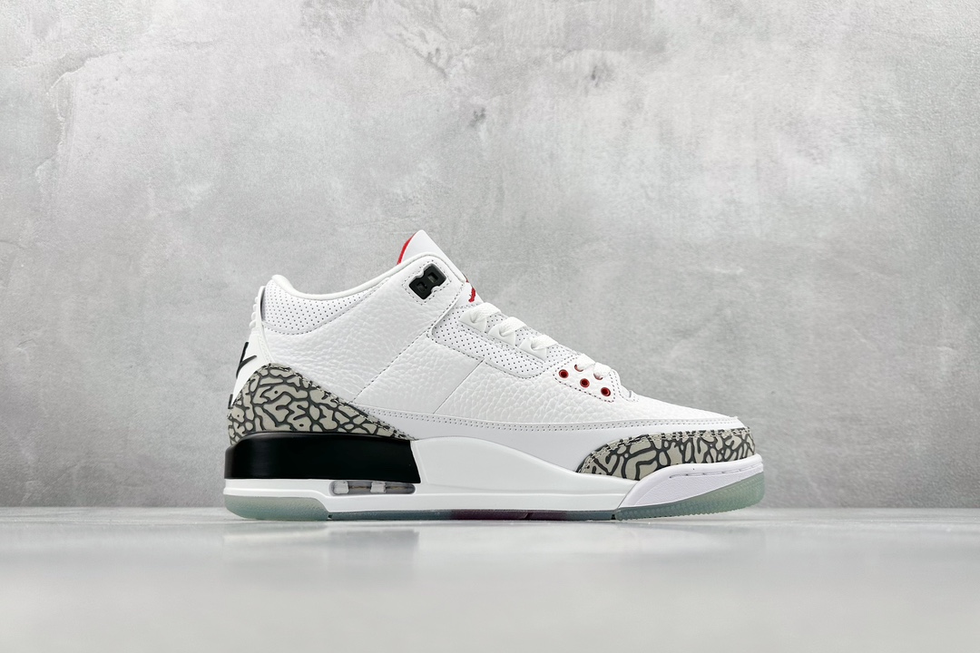 Air Jordan 3 Retro ”Lazy Panda” Chinese style special hand-painted / private customization 923096-101