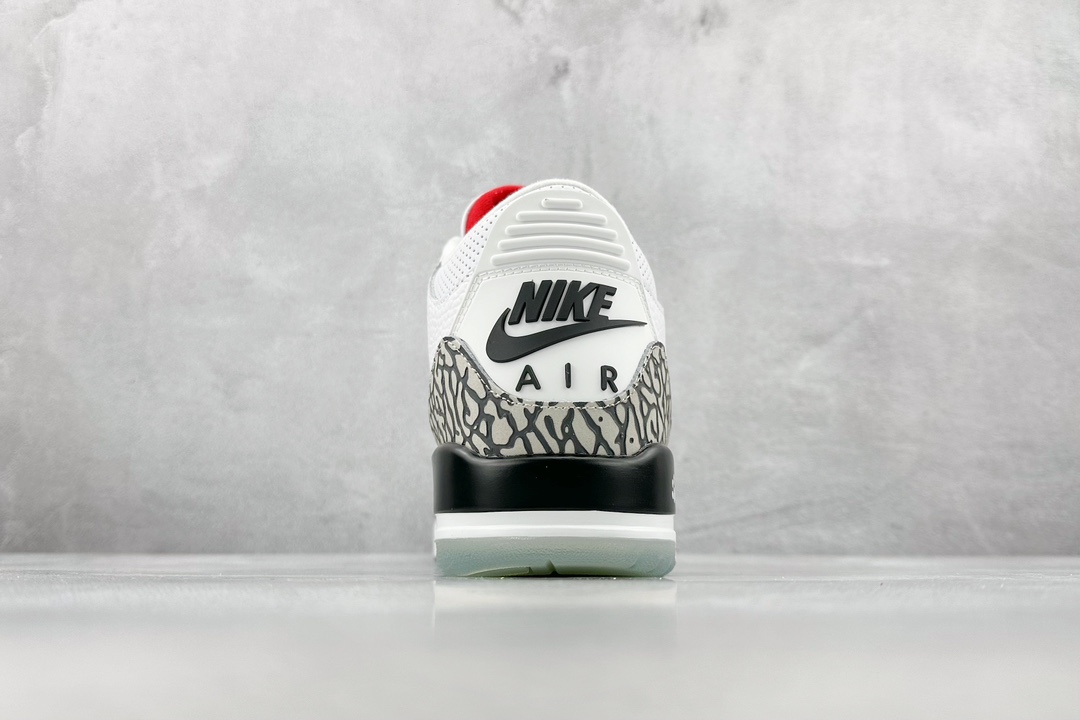 Air Jordan 3 Retro ”Lazy Panda” Chinese style special hand-painted / private customization 923096-101