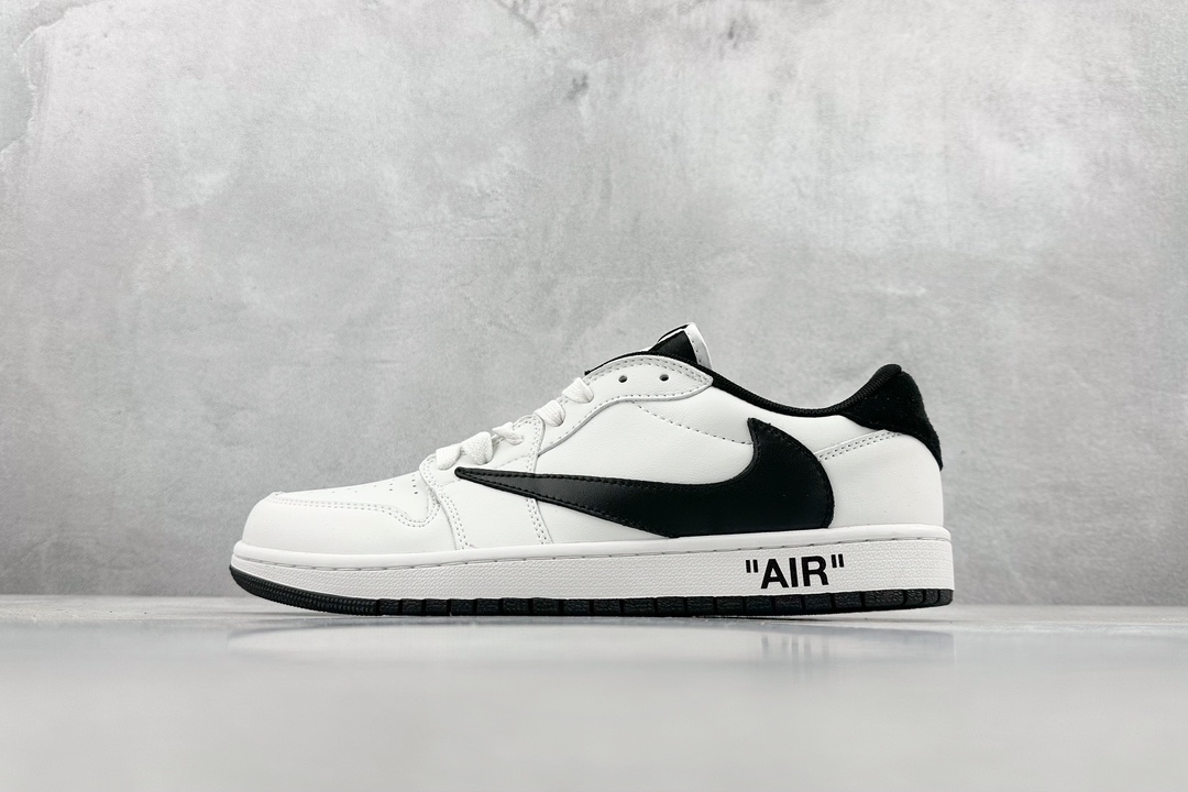 220 YH Travis Scott x Fragment x Air Jordan 1 Low TS联名倒勾低帮板鞋 DH7888-180