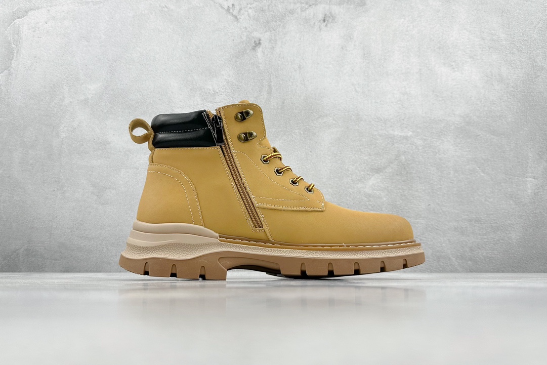 S pure original Timberland Timberland outdoor high top casual yellow boots