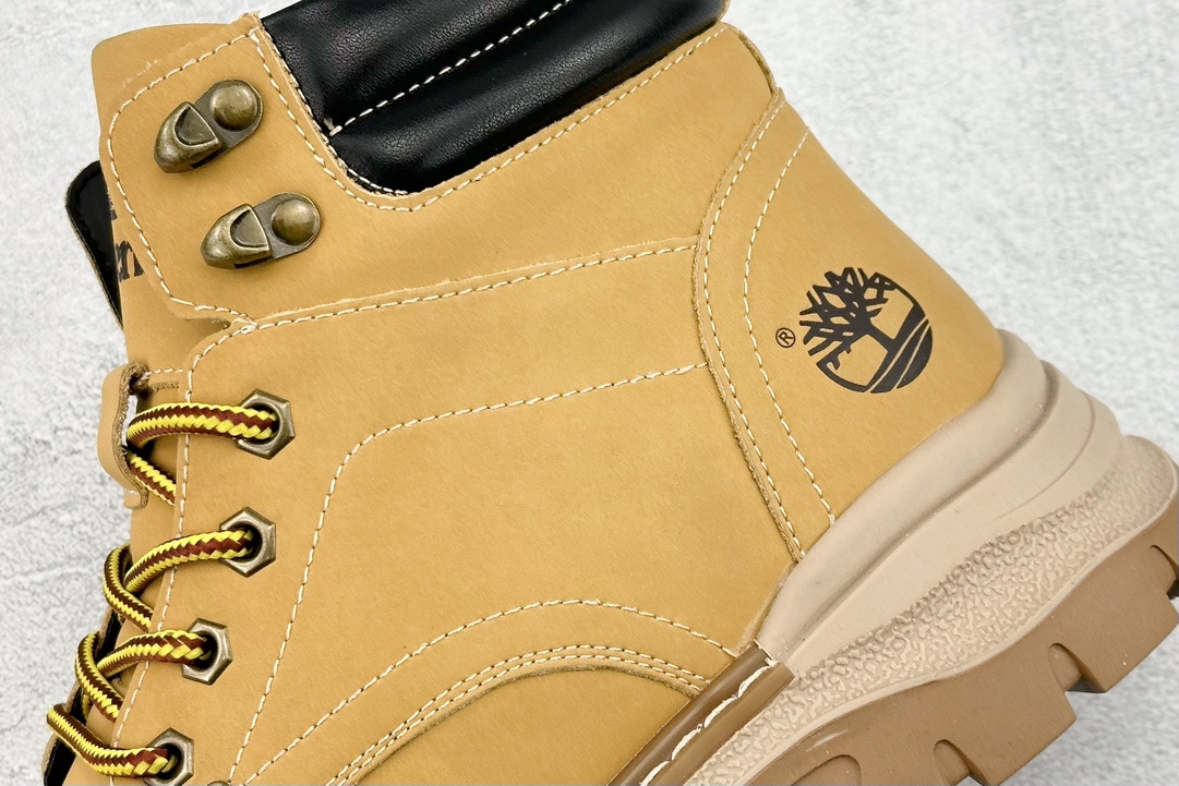 S pure original Timberland Timberland outdoor high top casual yellow boots