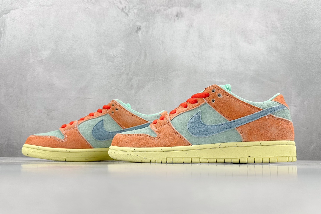 Nike SB Dunk Low Pro“Orange Aqua” 热带雨林 DV5429-800