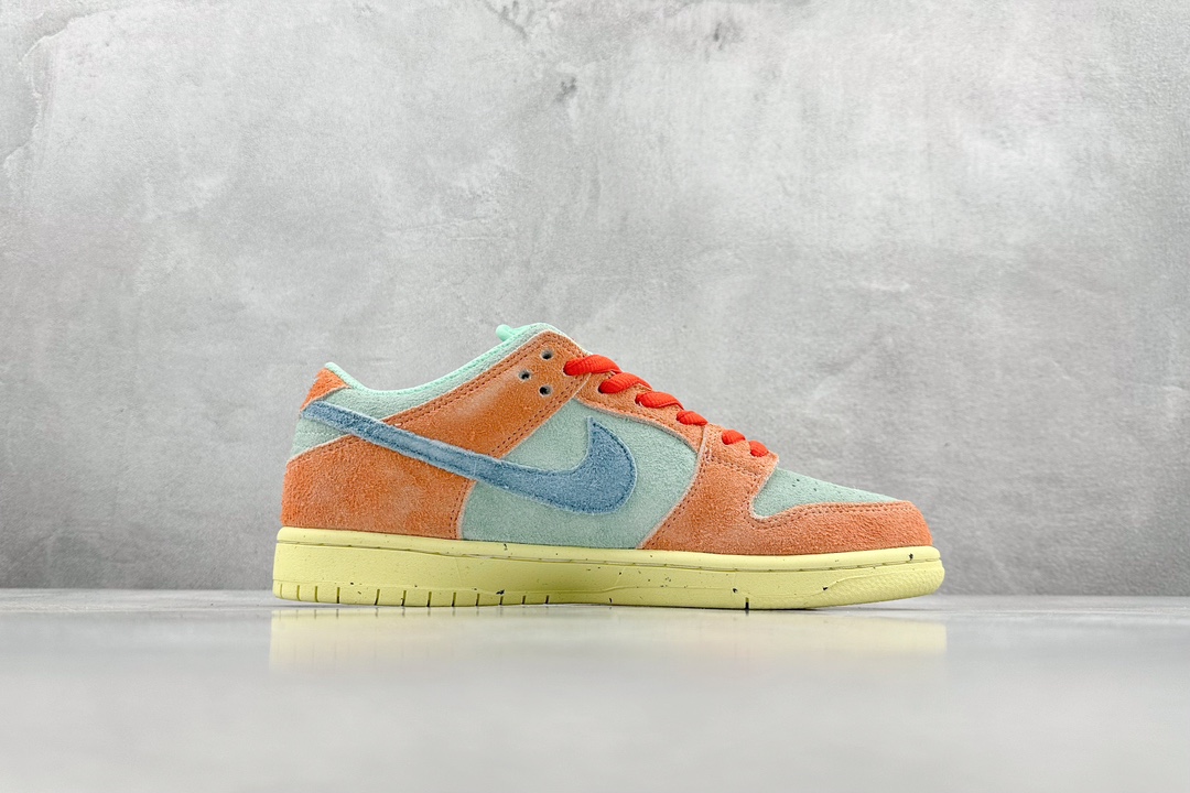 Nike SB Dunk Low Pro“Orange Aqua” 热带雨林 DV5429-800